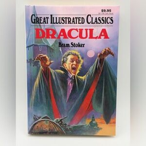 Great Illustrated Classics Dracula by Bram Stoker (Hardcover Book)